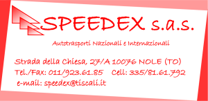 Logo-SPEEDEX trasporti